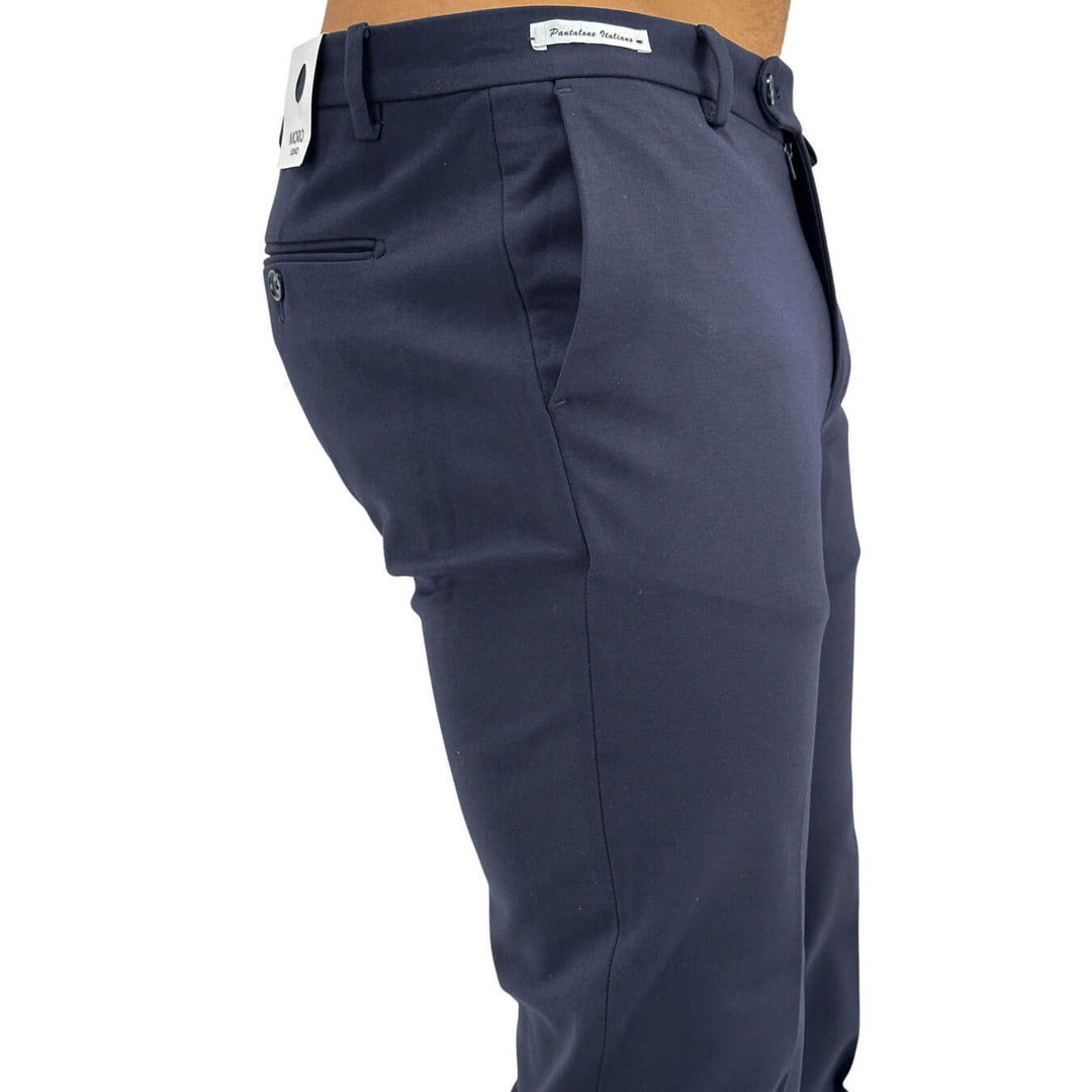 Moro, Pantaloni, Uomo, Cotone, Blu