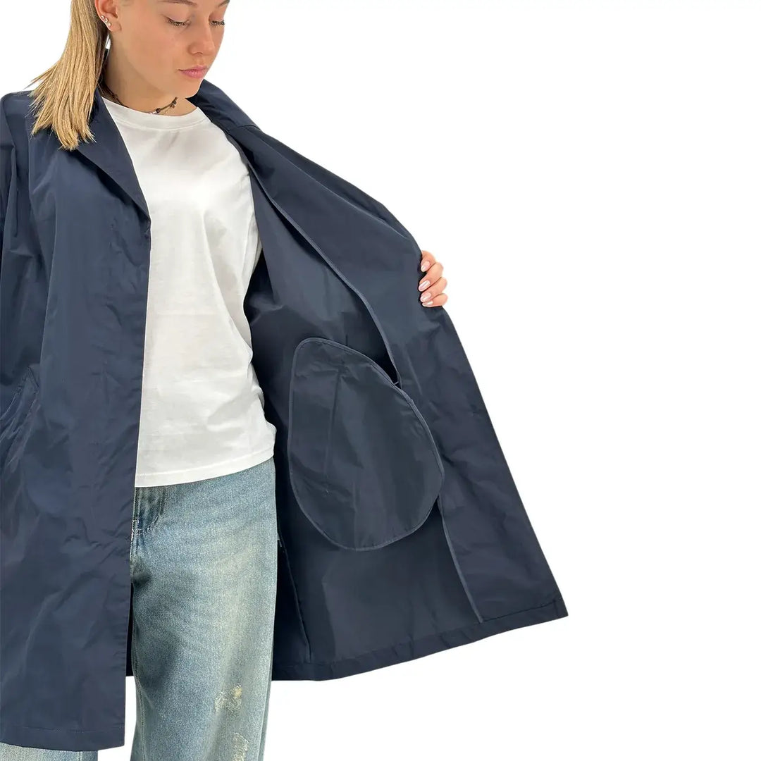 Oof Wear, Trench, Donna, Monopetto, Blu