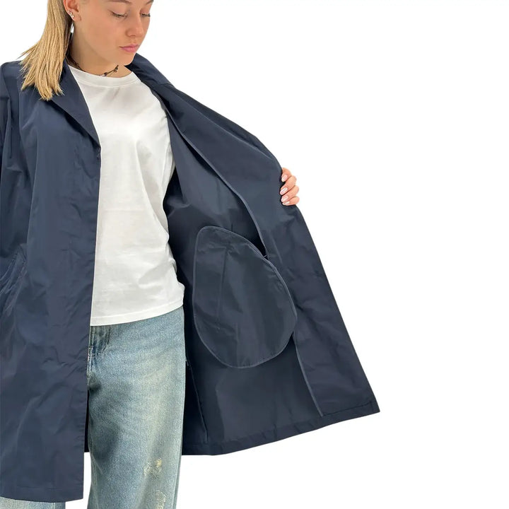 Oof Wear, Trench, Donna, Monopetto, Blu