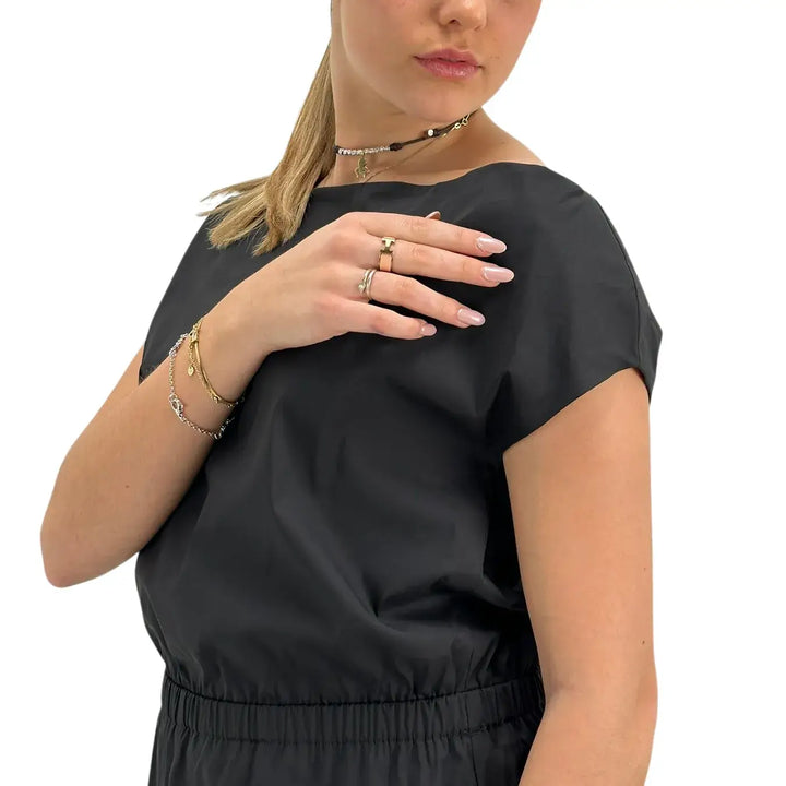 Meimeij, Tuta, Donna, Completo, Nero