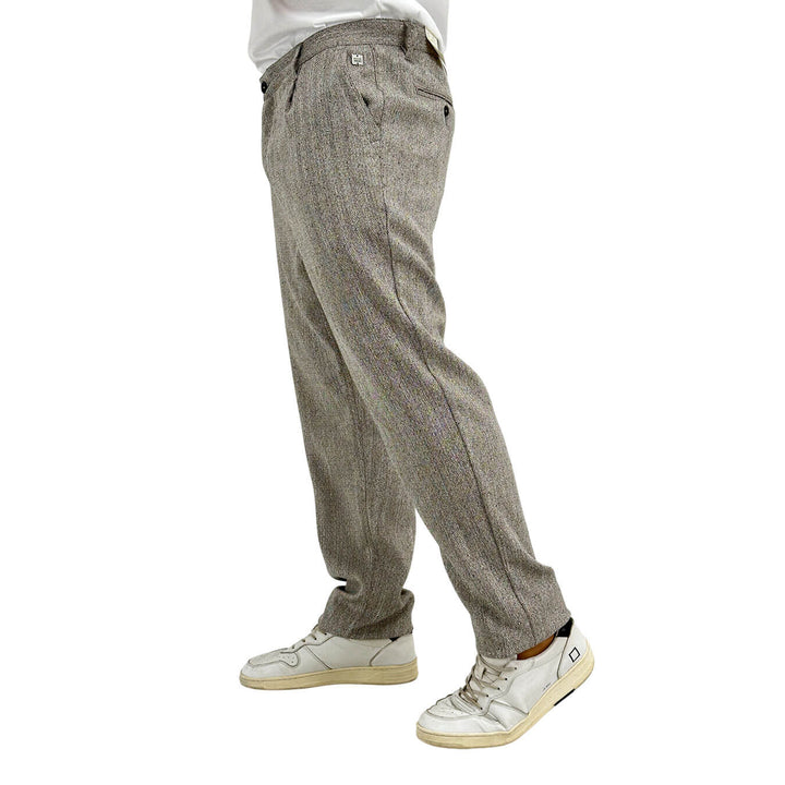 BL.11, Pantaloni, Uomo, Cotone, Beige