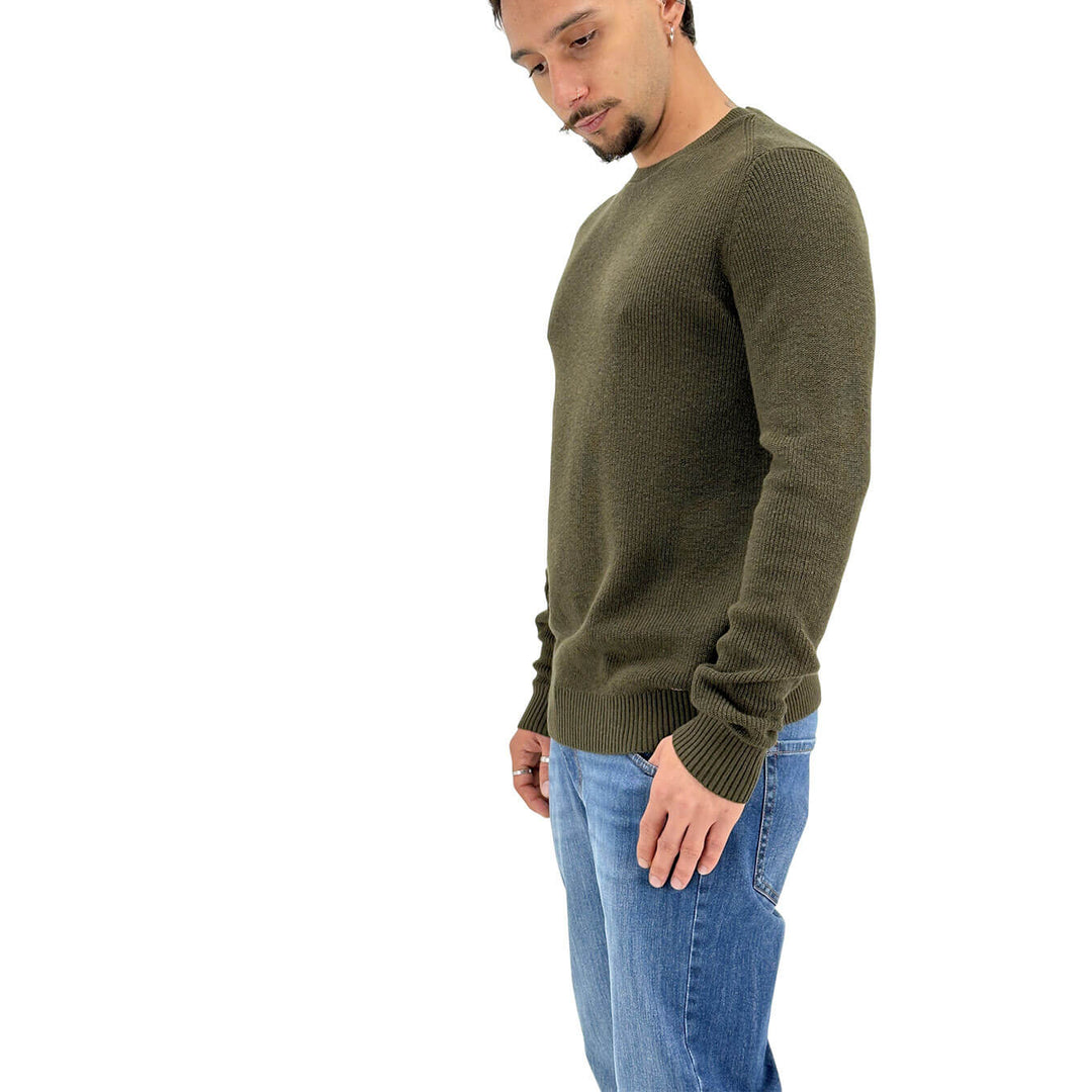 Markup, Maglia, Uomo, Tessuto Misto, Verde