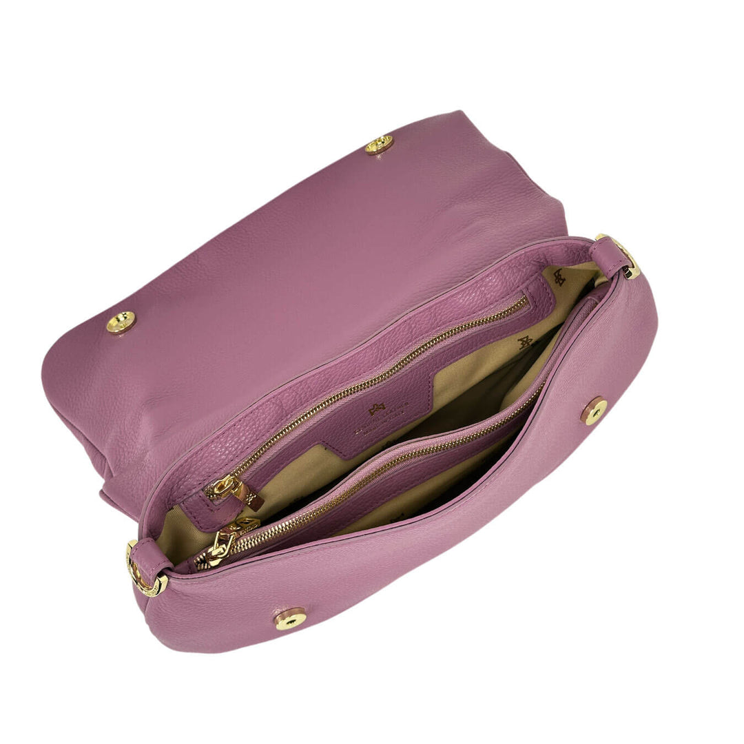 Cuoieria Fiorentina Candy Borsa Donna, Handbag, Pelle, Rosa