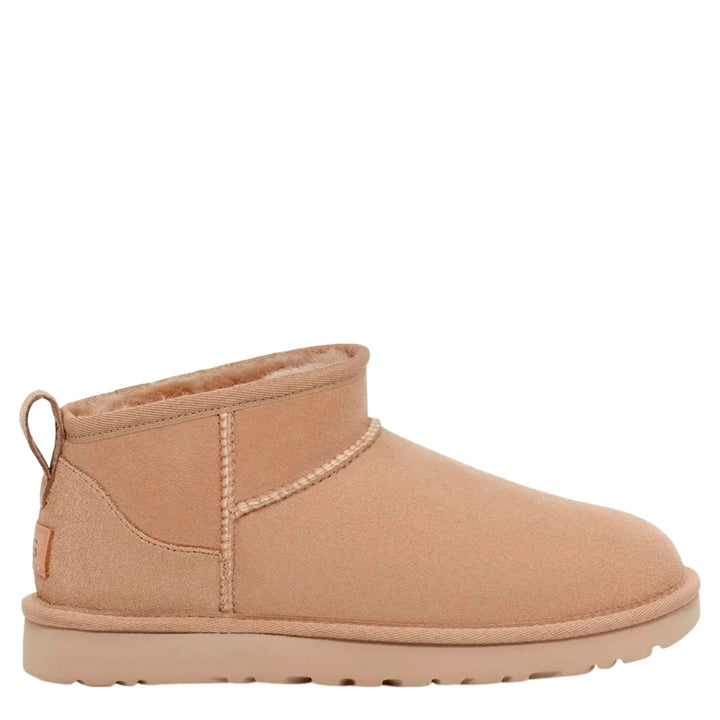 Ugg Women's Shoes, Classic Ultra Mini Boots, Suede, Sand