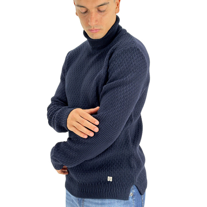 BL.11, Maglia, Uomo, Acrilico, Blu