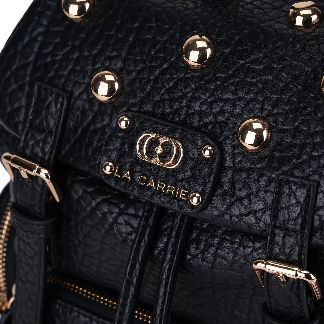 La Carrie, Zaino, Donna, Ecopelle, Nero