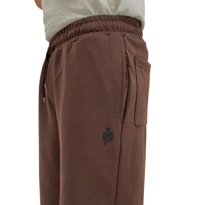 Imperial Pantaloncini Uomo, Bermuda in Felpa, Cotone, Marrone