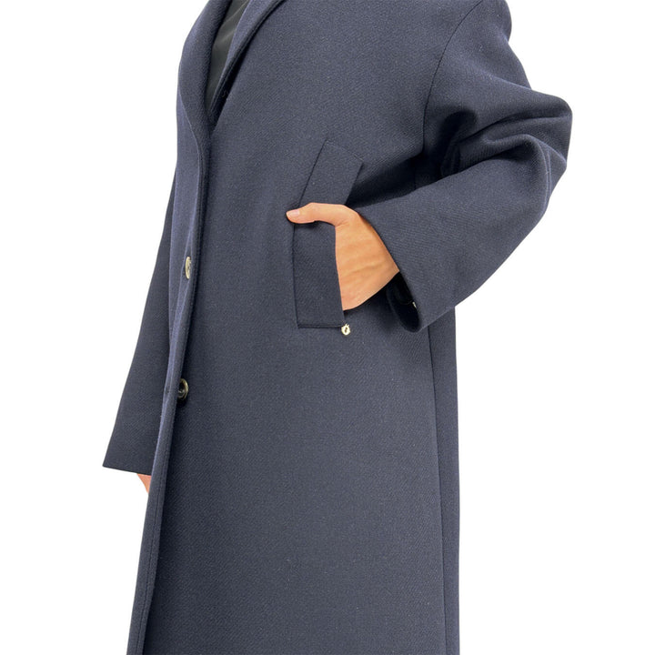 Ottod'Ame, Cappotto, Donna, Simona, Misto Lana, Blu