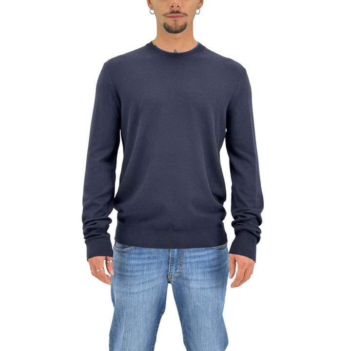 Markup, Maglia, Uomo, Tessuto misto, Blu