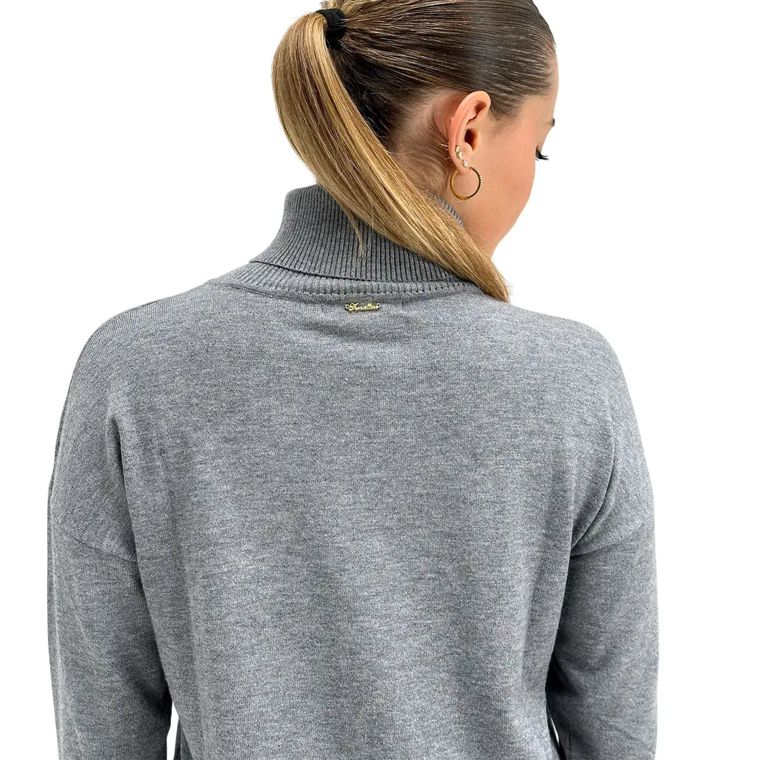 Koralline, Abito, Donna, Tessuto Misto, Grigio