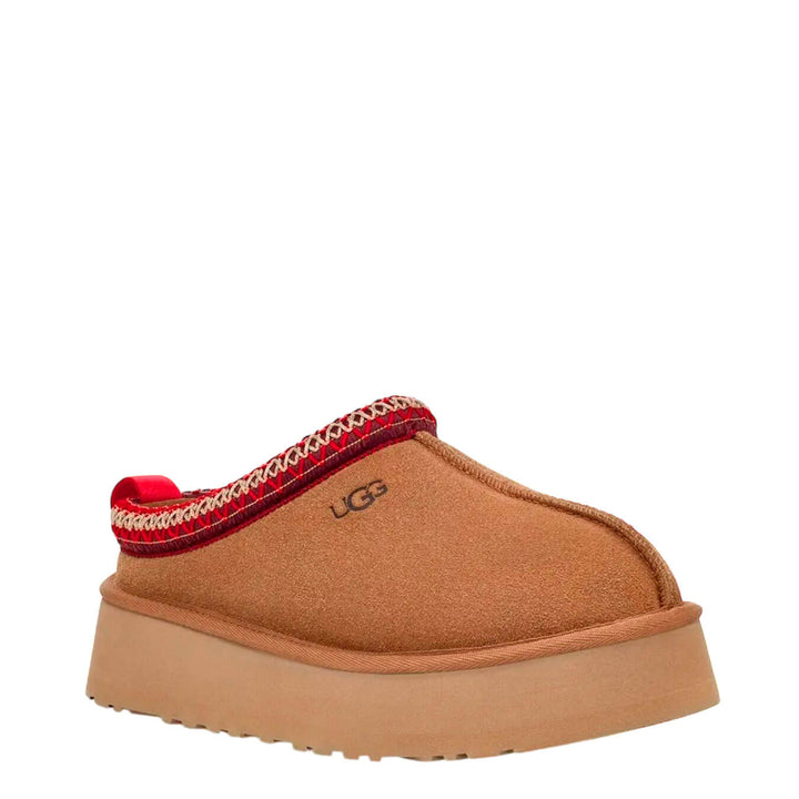 Ugg Tazz Scarpe Donna, Ciabatta, Sabot in Camoscio, Chestnut