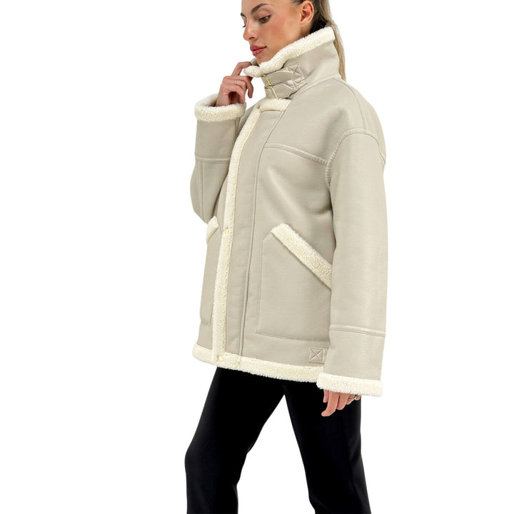 Relish, Montone, Florence, Donna, Poliestere, Beige