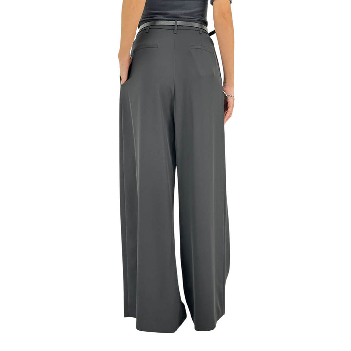 Relish, Pantaloni, Donna, Iridem, Fibbia, Pences, Poliestere, Nero