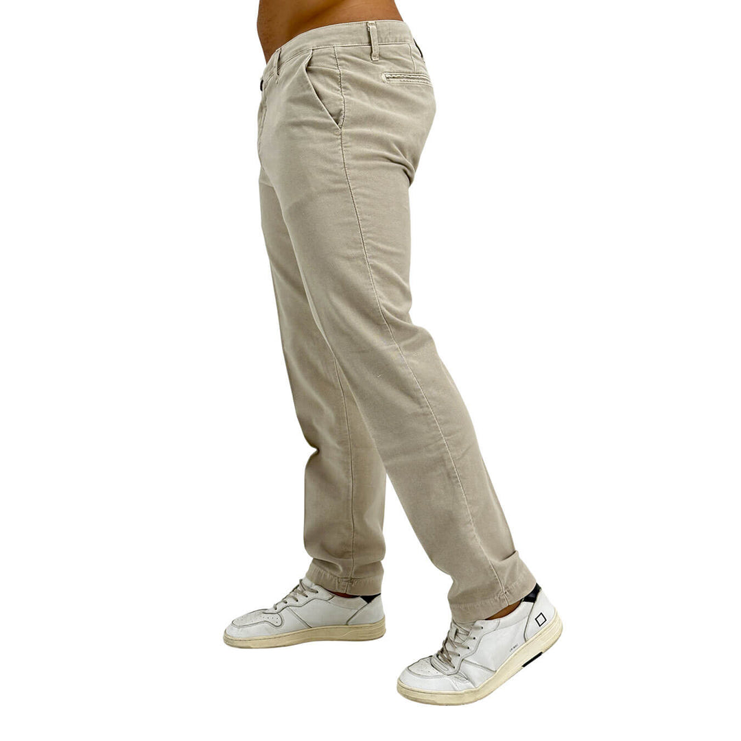 Moro, Pantaloni, Uomo, Cotone, Beige