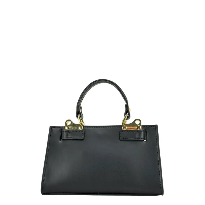 Bassini, Borsa, Donna, Alice, Pelle, Nero