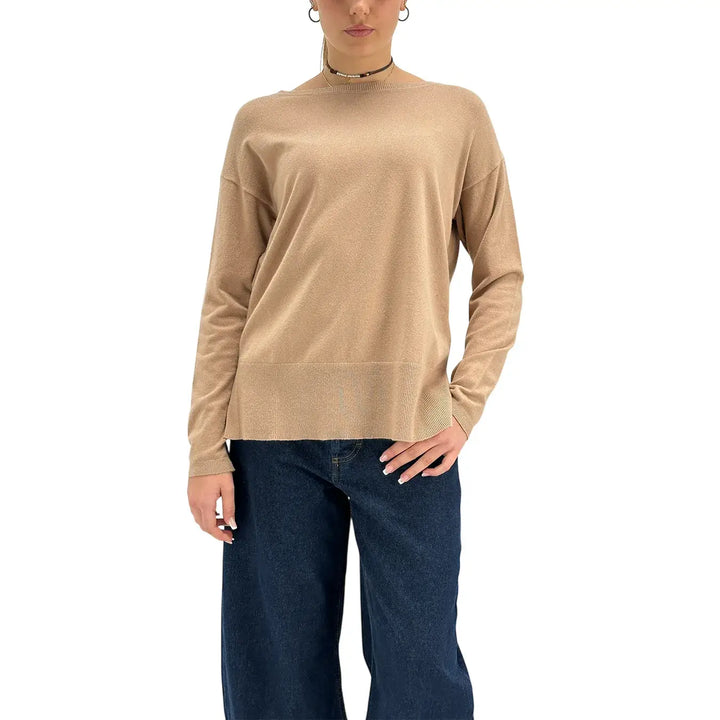 Markup, Maglia, Donna, Tessuto Misto, Beige