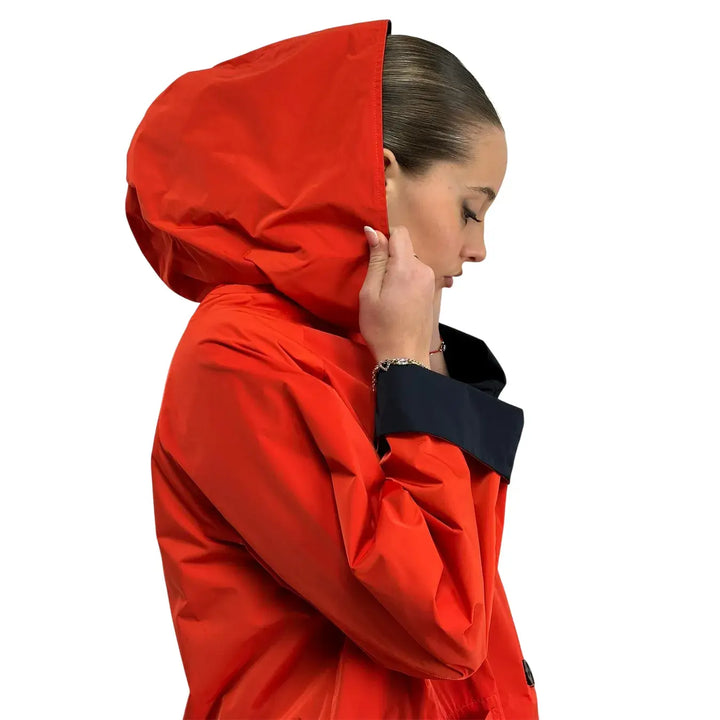 Oof Wear, Giacca, Donna, Reversibile, Blu e Rosso