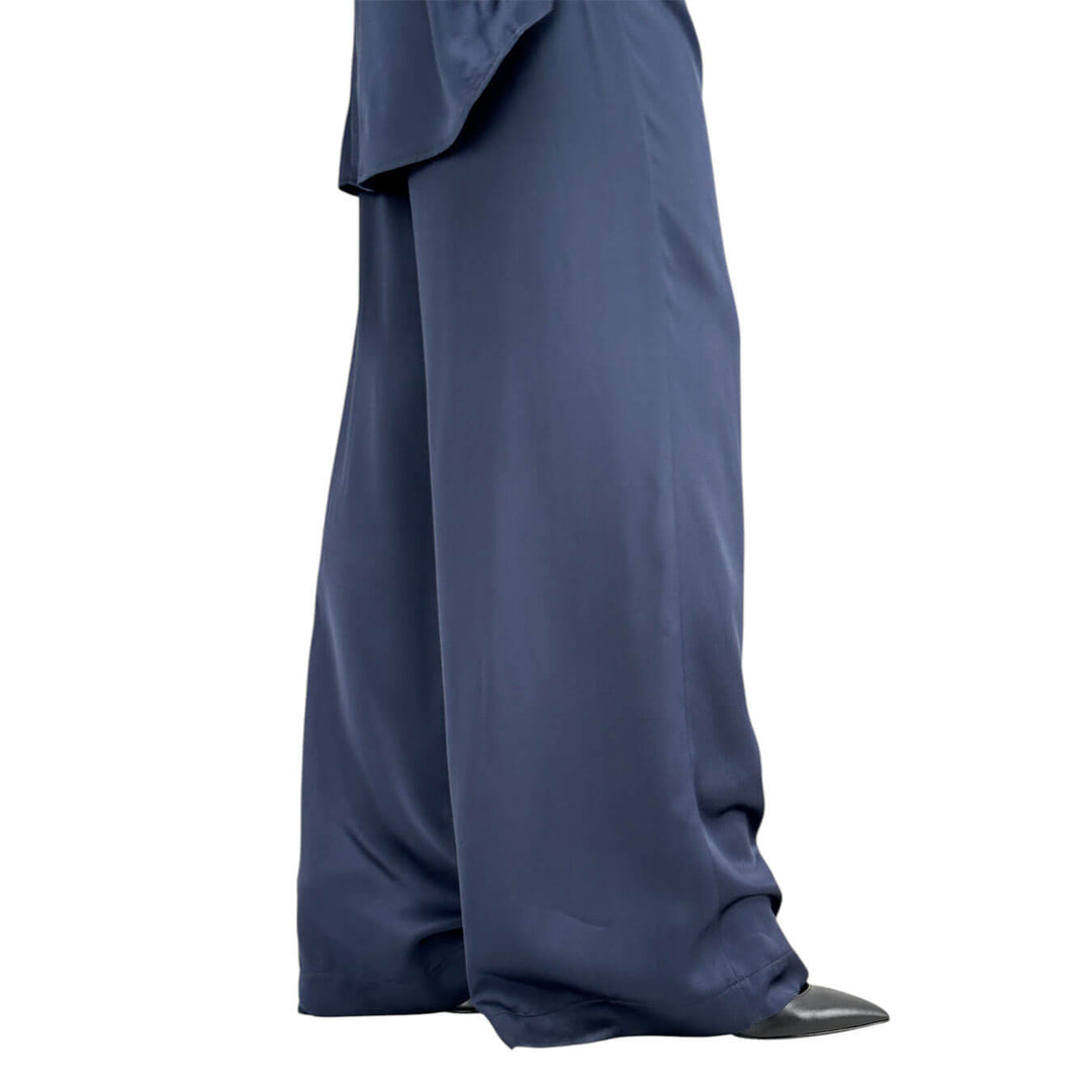 Ottod'Ame, Pantaloni, Donna, Arianna, Viscosa, Blu