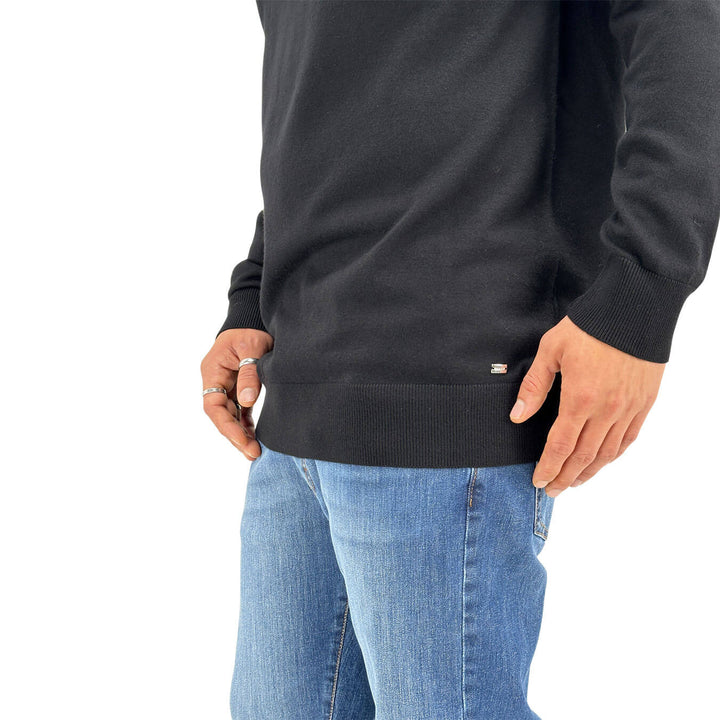Markup, Maglia, Uomo, Viscosa, Nero