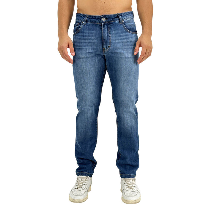 Moro, Jeans, Uomo, Cotone, Blu