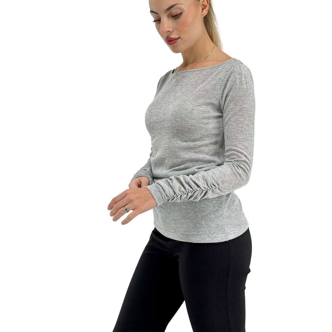 Markup, Maglia, Donna, Tessuto Misto, Grigio