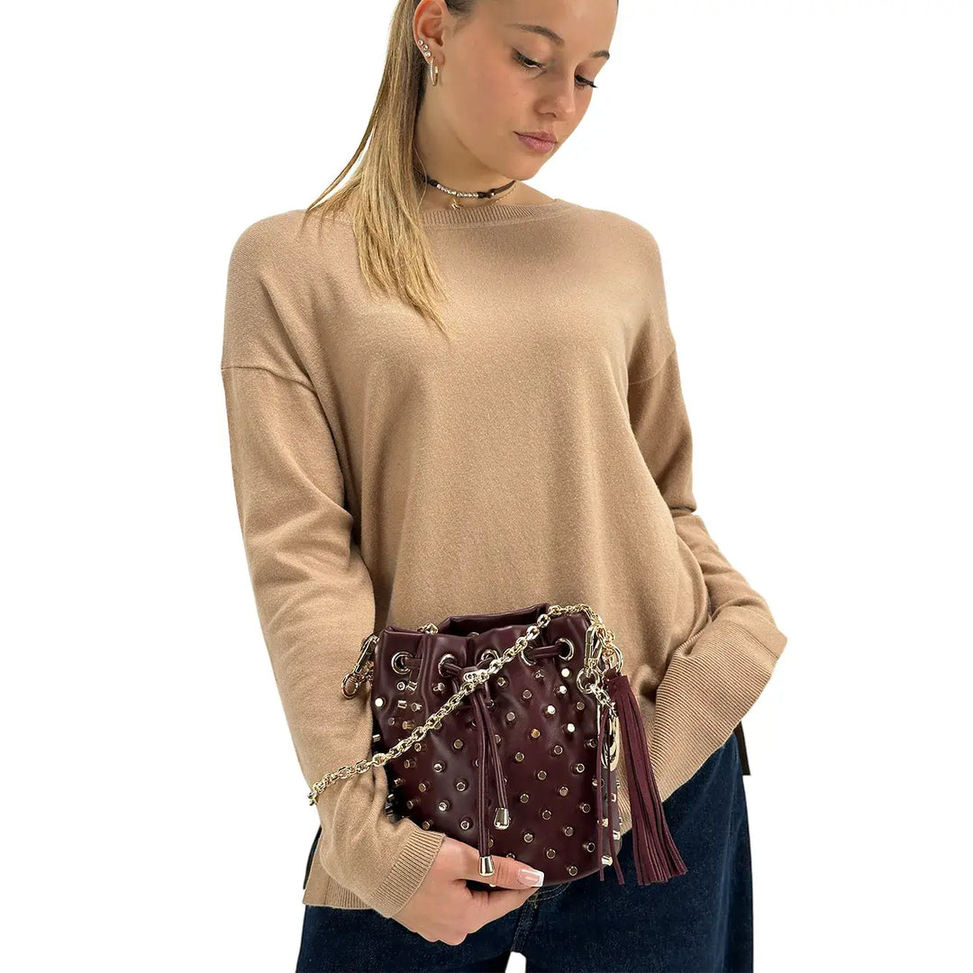 Markup, Maglia, Donna, Tessuto Misto, Beige