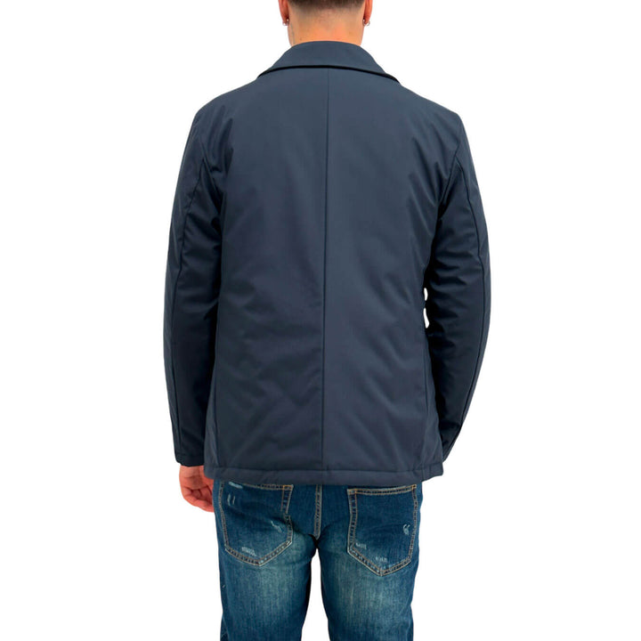 MarKup Giubbotto Uomo, Softshell, Pettorina, Impermeabile, Blu