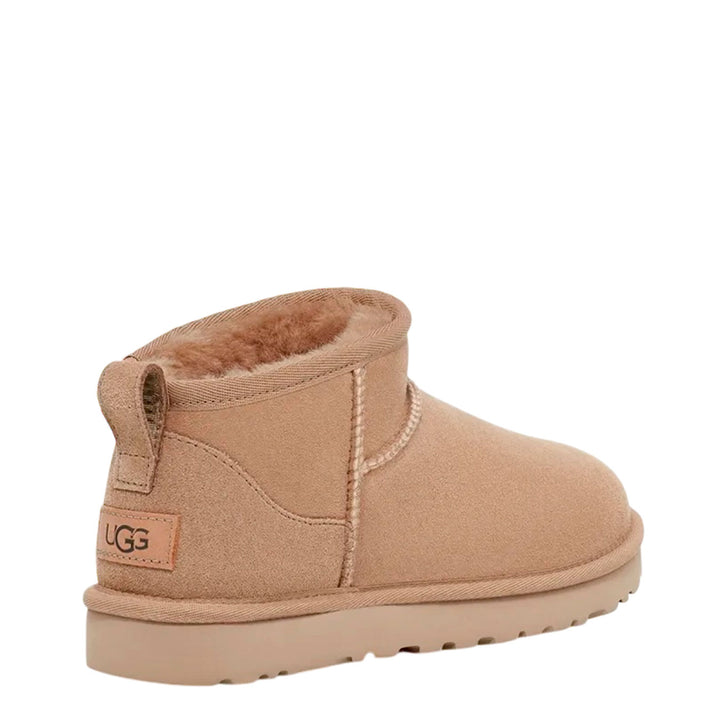 Ugg Women's Shoes, Classic Ultra Mini Boots, Suede, Sand