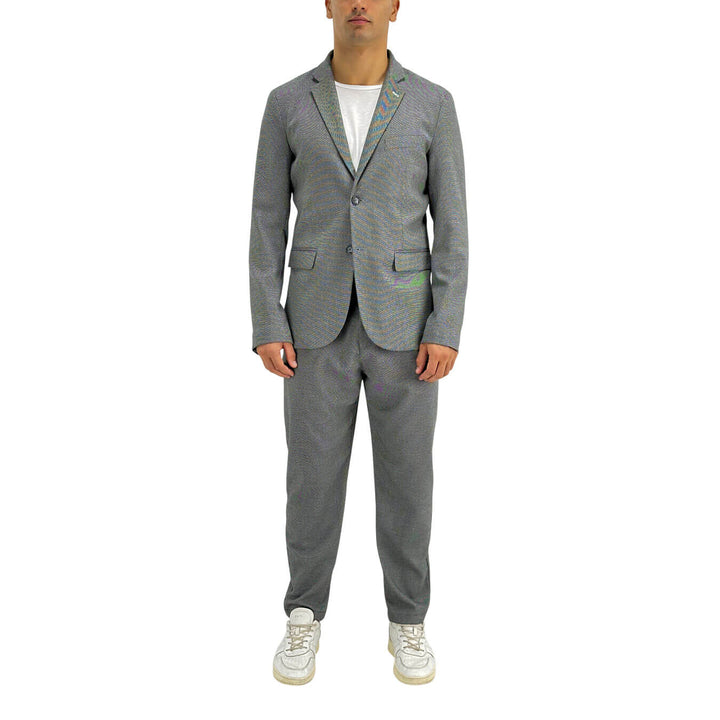 BL.11, Pantalaccio, Uomo, Tessuto Misto, Grigio