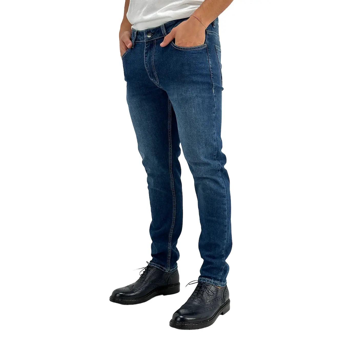 Markup Jeans, 595002, Regular Fit, Denim Blu, Bassiniboutique.it, 2023 a/i