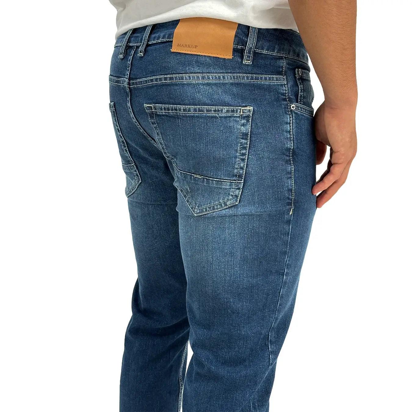 Markup Jeans, 595002, Regular Fit, Denim Blu, Bassiniboutique.it, 2023 a/i