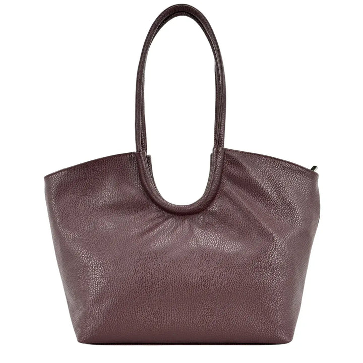 Bassini, Borsa, Donna, Emma, Pelle, Bordeaux