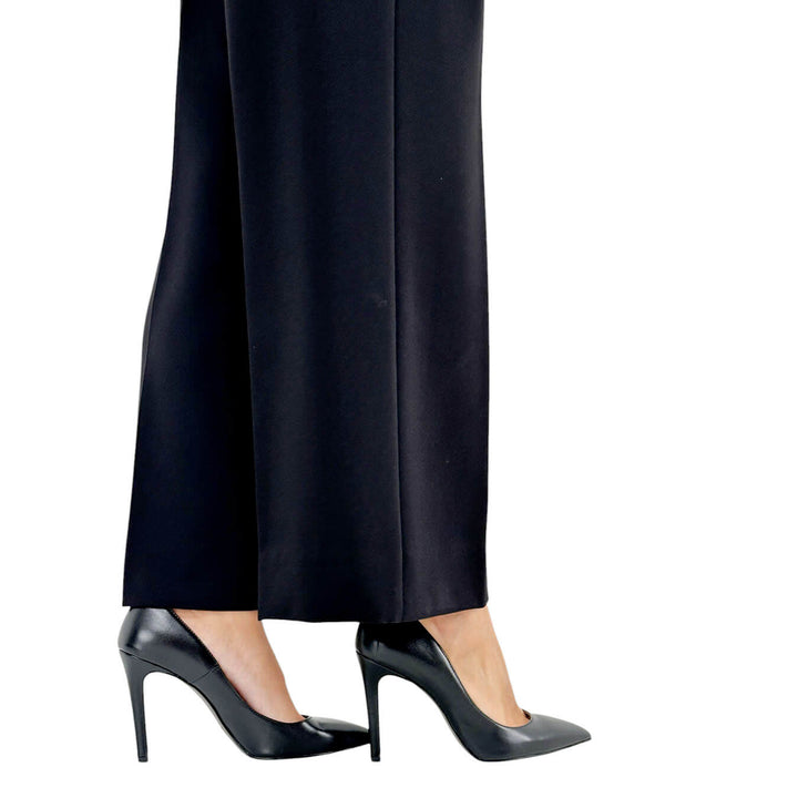 Ottod'Ame, Pantaloni, Donna, Sofia, Poliestere, Nero