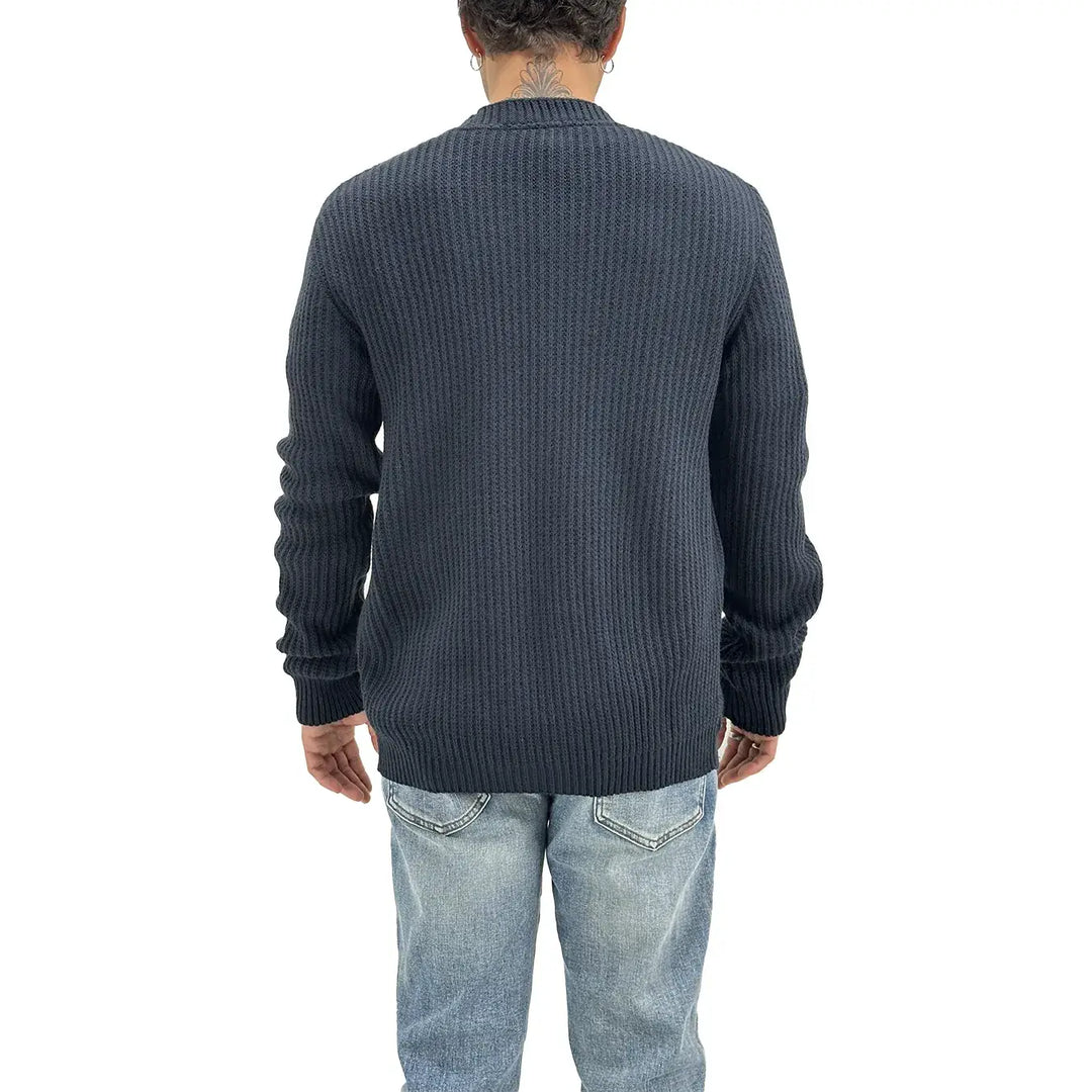 BL.11 Block Eleven, Cardigan, Uomo, Blu, Cotone, Blu