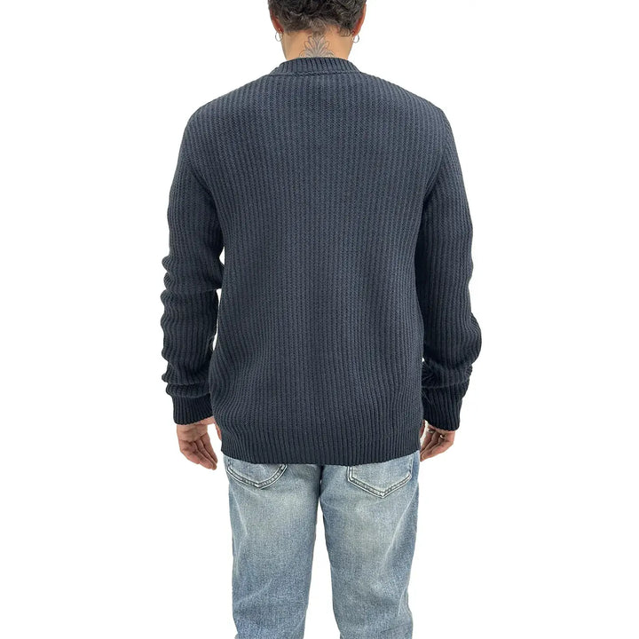 BL.11 Block Eleven, Cardigan, Uomo, Blu, Cotone, Blu