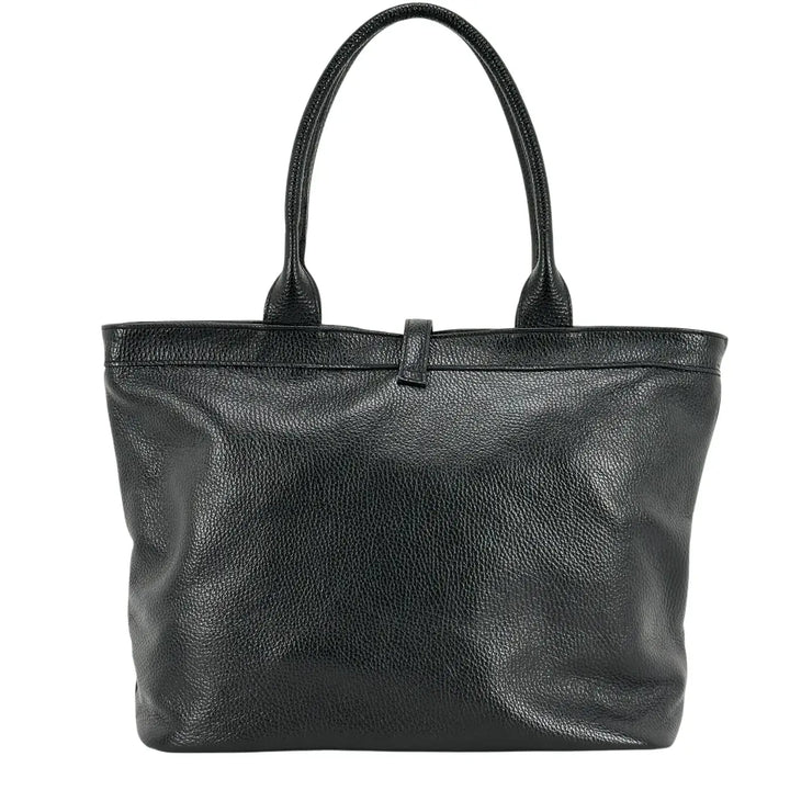 Bassini, Borsa, Donna, Ginevra, Pelle, Nero