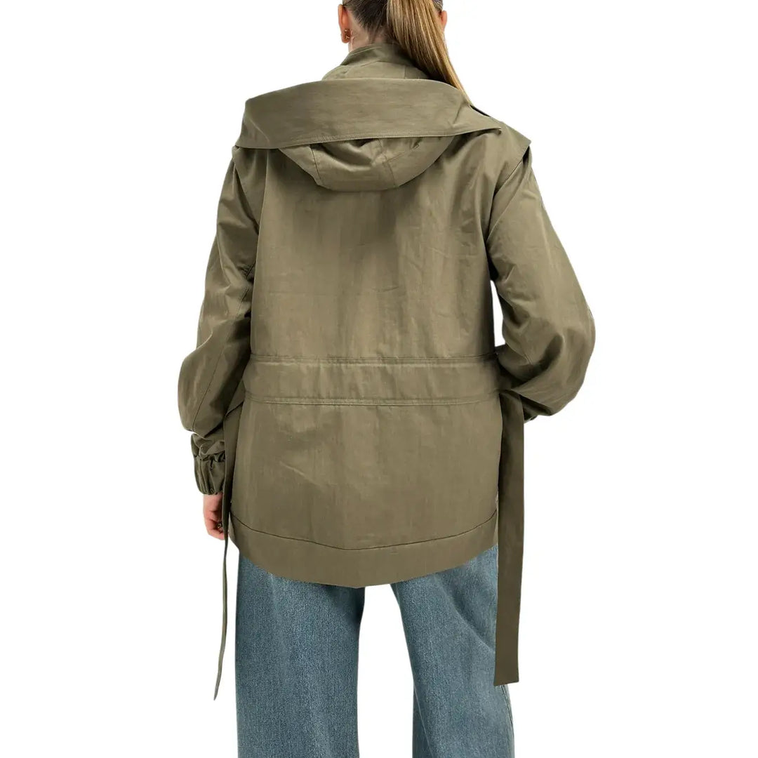 Oof Wear, Parka, Donna, Cotton Tech, Verde