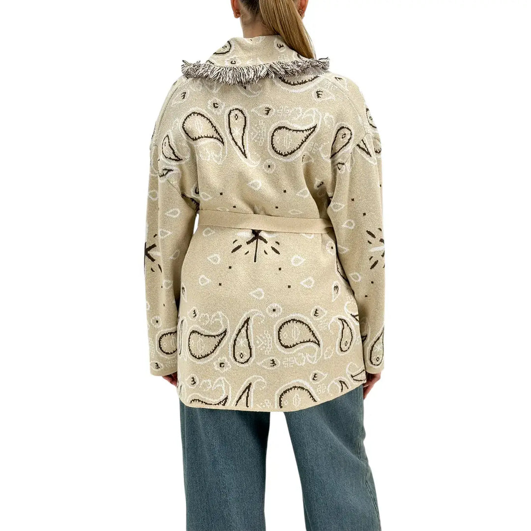 Kontatto, Giacca, Donna, Fantasia, Panna