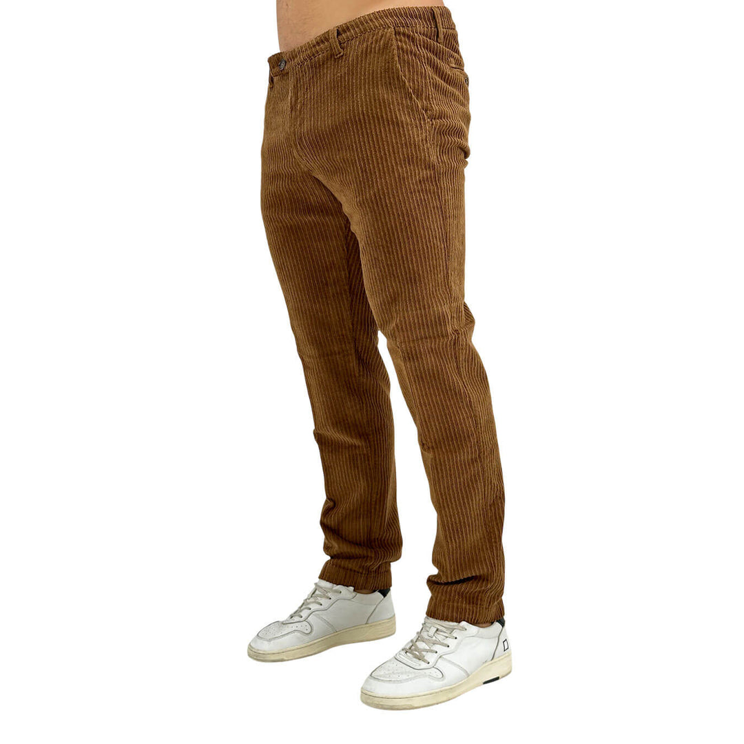 Moro, Pantaloni, Uomo, Cotone, Marrone