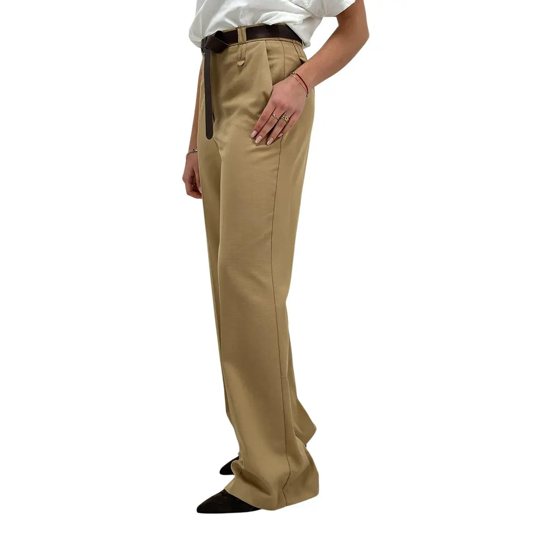 Kontatto, Pantaloni, Donna, Tessuto Misto, Beige