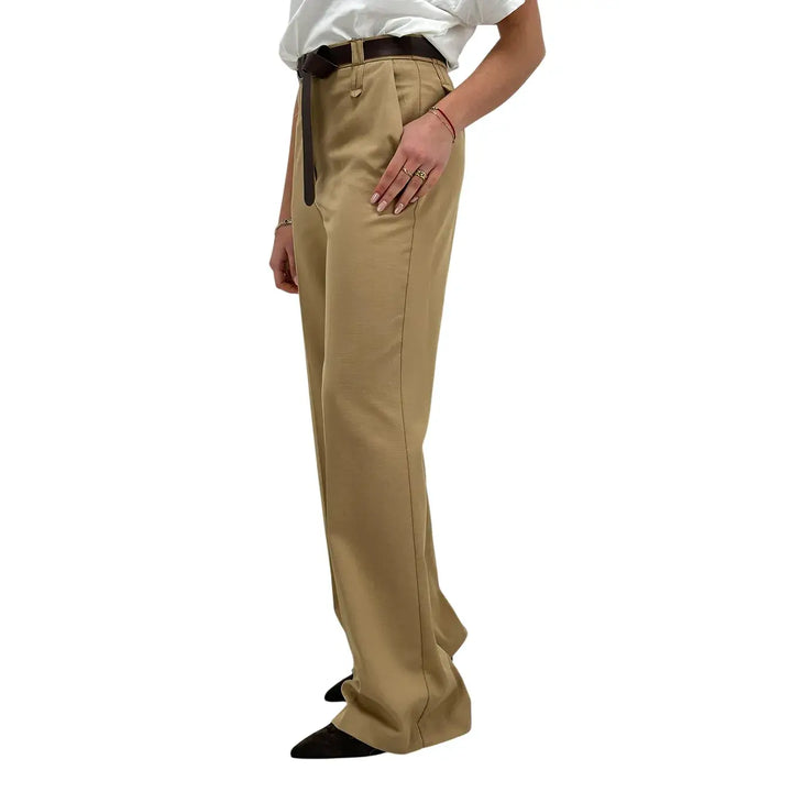 Kontatto, Pantaloni, Donna, Tessuto Misto, Beige