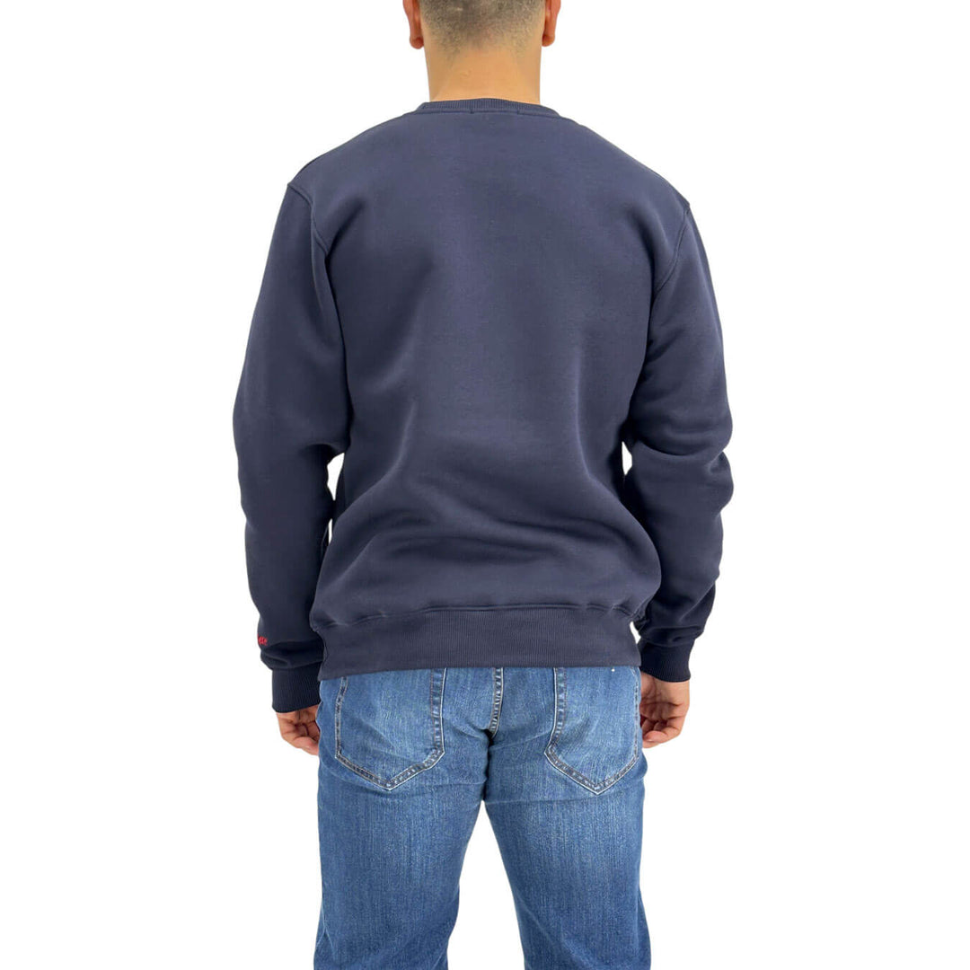 Superculture, Felpa, Uomo, Orsacchiotto, Cotone, Blu
