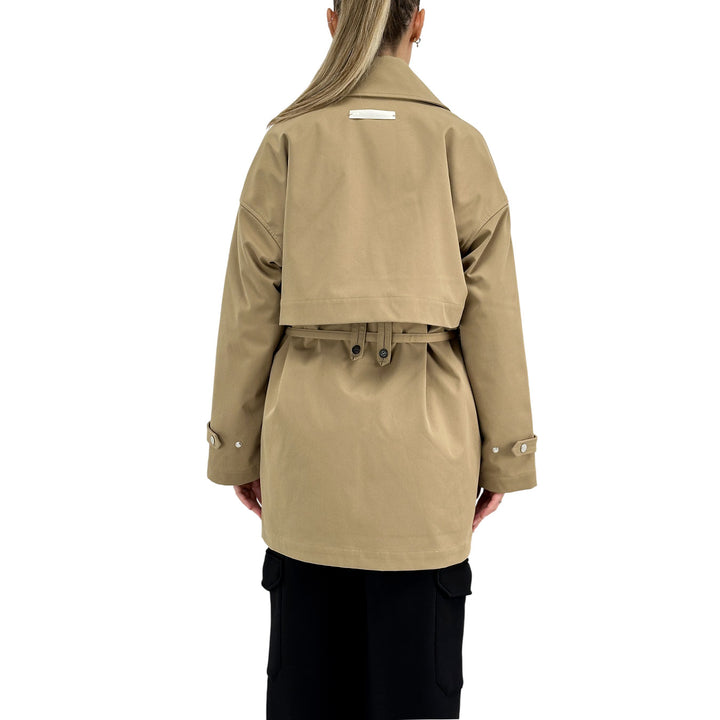 Oof Wear, Trench, Donna, Poliestere, Beige