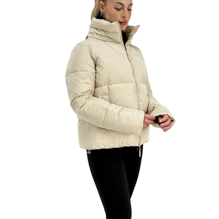Relish, Piumino, Donna, Poliammide, Beige