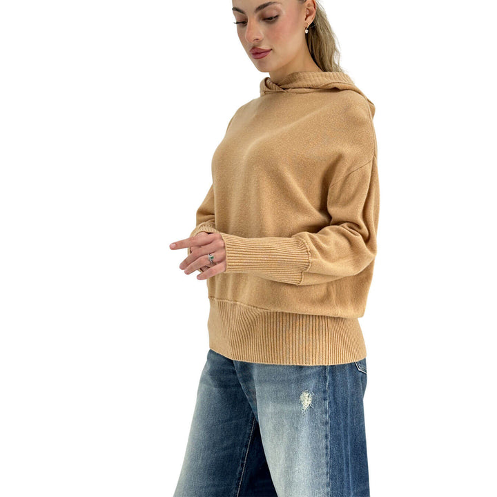 Relish, Maglia, Donna, Lana, Beige