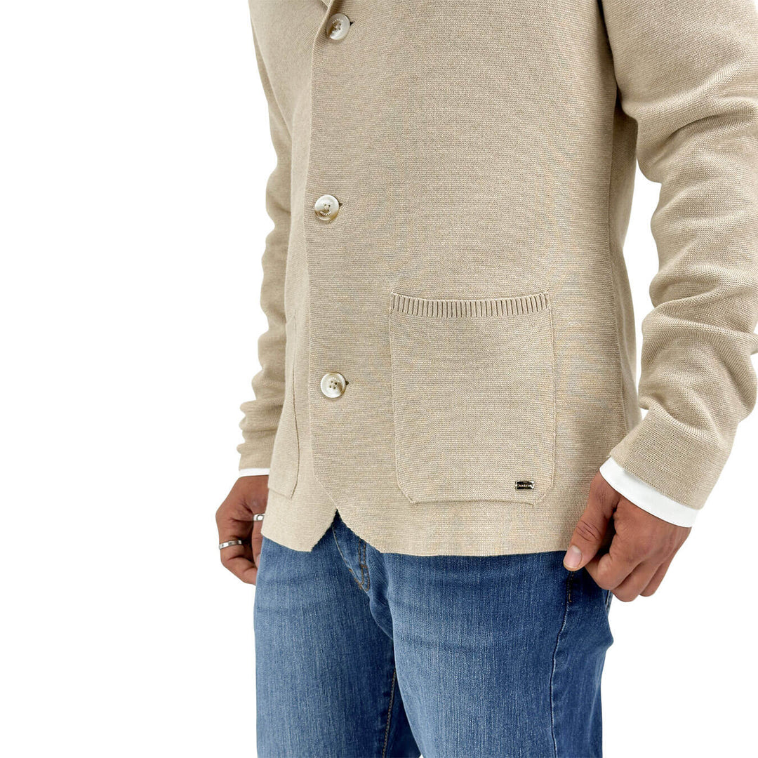 Markup, Giacca, Uomo, Viscosa, Beige