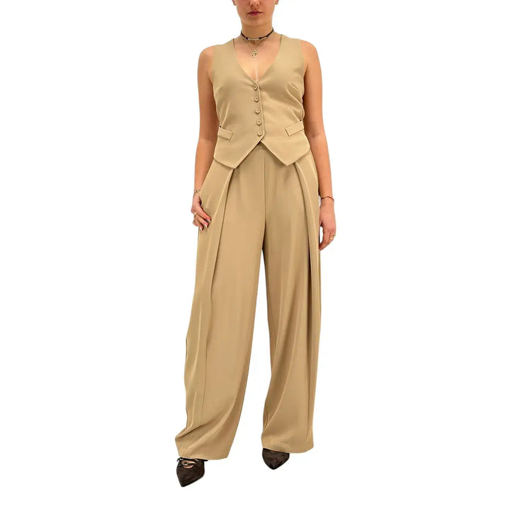 Kontatto, Completo, Donna, Safari, Beige