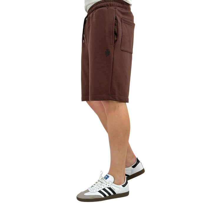 Imperial Pantaloncini Uomo, Bermuda in Felpa, Cotone, Marrone