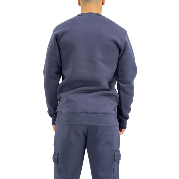 Superculture, Felpa, Uomo, Cotone, Blu