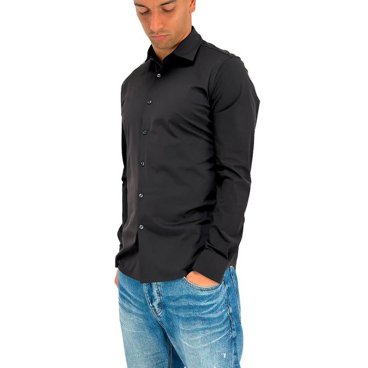 Unity Camicia Uomo, Colletto Classico, Tessuto Softech, Traspirante - BassiniBoutique.it